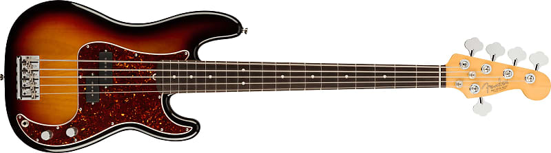 Fender American Professional II Precision Bass® V, Rosewood Fingerboard, 3-Color Sunburst