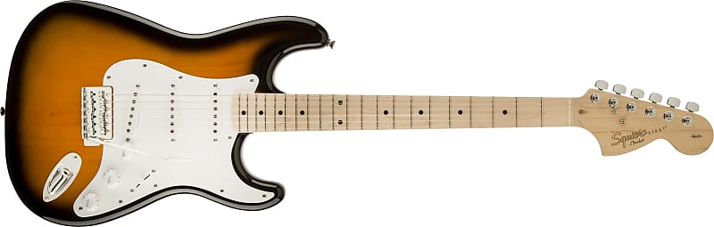 Squier Affinity Series Stratocaster, Maple Fingerboard, Maple Fingerboard, 2-Color Sunburst