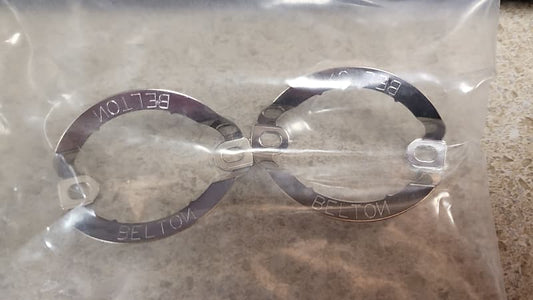 Pure Vintage Power/Rectifier Tube Clips, Set of 2