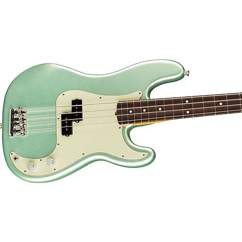 Fender American Professional II Precision Bass®, Rosewood Fingerboard, Mystic Surf Green