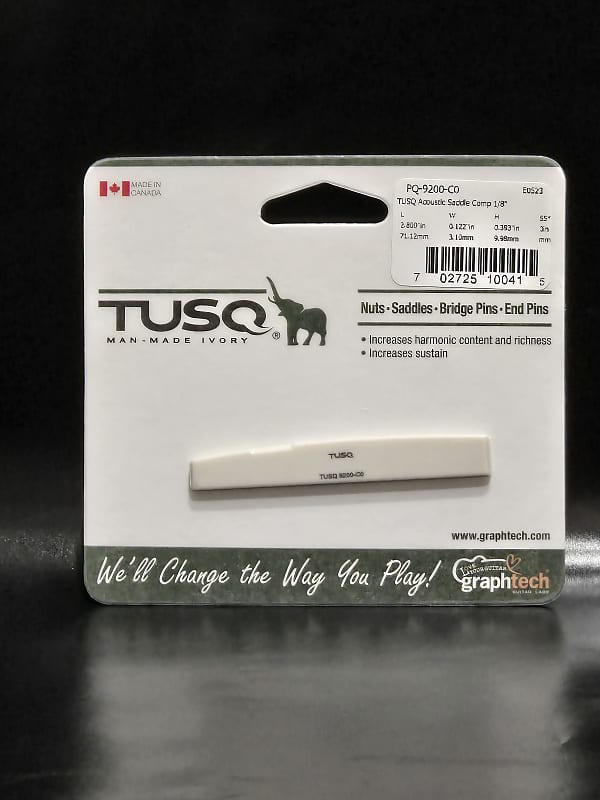 Graph Tech Model 9200 Acoustic Saddle Compensated L71.12mm (2.8")