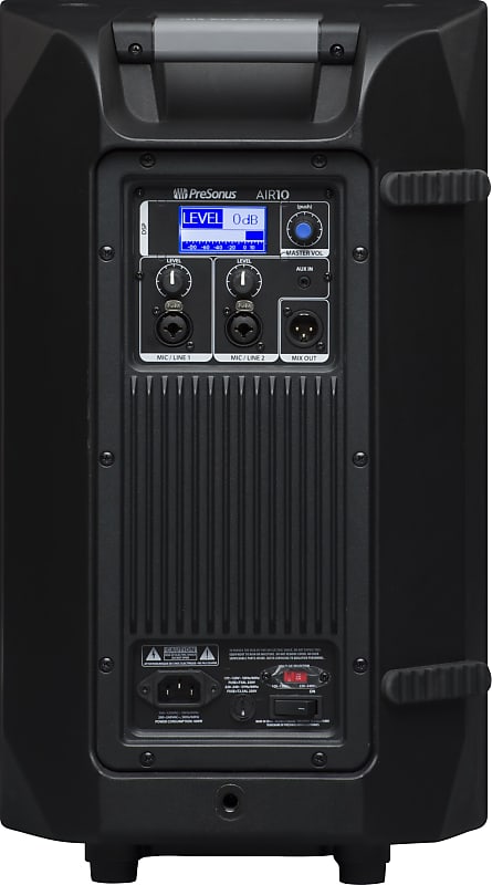 PreSonus® AIR10 2-Way Active Sound-Reinforcement Loudspeaker, Black