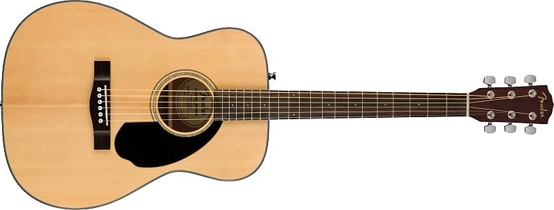 Fender CC-60S Concert, Walnut Fingerboard Acoustic Guitar, Natural
