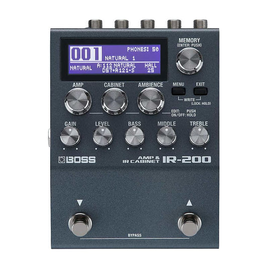 BOSS IR-200 Amp and IR Cabinet Pedal