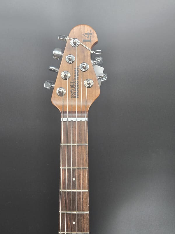 Ernie Ball Music Man Luke 4 Maple Top - HH HT Pickups - Gator Burst - Roasted Figured Maple/Rosewood - Chrome Hardware