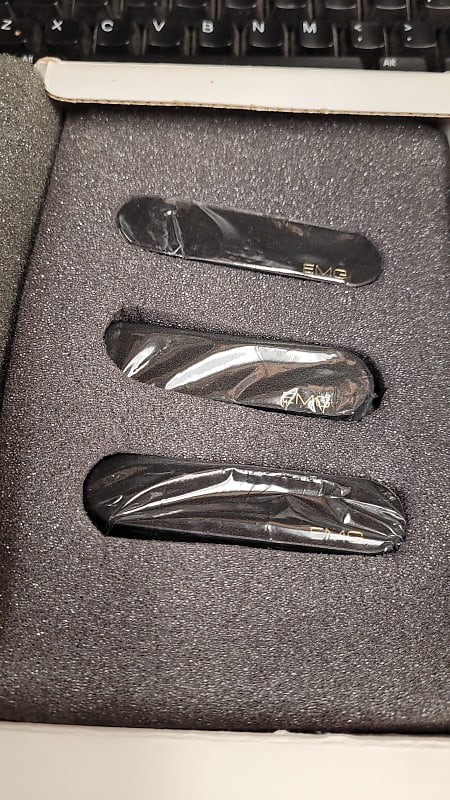 EMG EMG-SA Active Single Coil Replacement Pickup Set Black