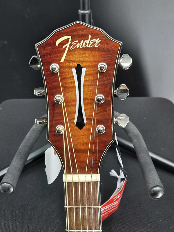 Fender FA-345CE Auditorium, Laurel Fingerboard, 3-Tone Tea Burst