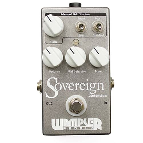 Wampler Sovereign Distortion Effect Pedal