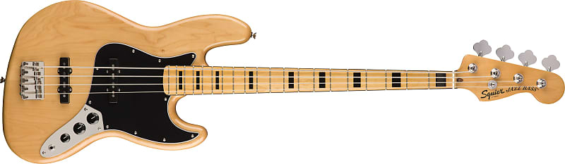 Squier Classic Vibe '70s Jazz Bass®, Maple Fingerboard, Natural