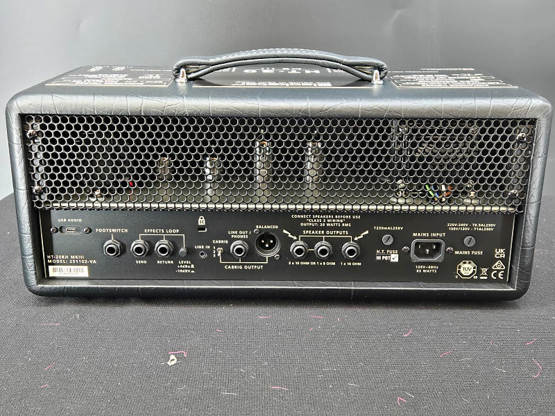 Blackstar HT20RMK3 20W Tube Amplifier Head