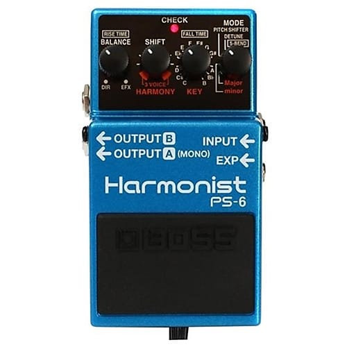 Boss PS-6 Harmonist Pitch Shifter Guitar Effects Pedal