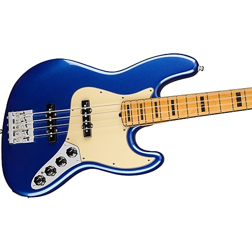 Fender American Ultra Jazz Bass®, Maple Fingerboard, Cobra Blue
