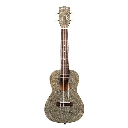 Kala Stardust Gold Sparkle Concert Ukulele