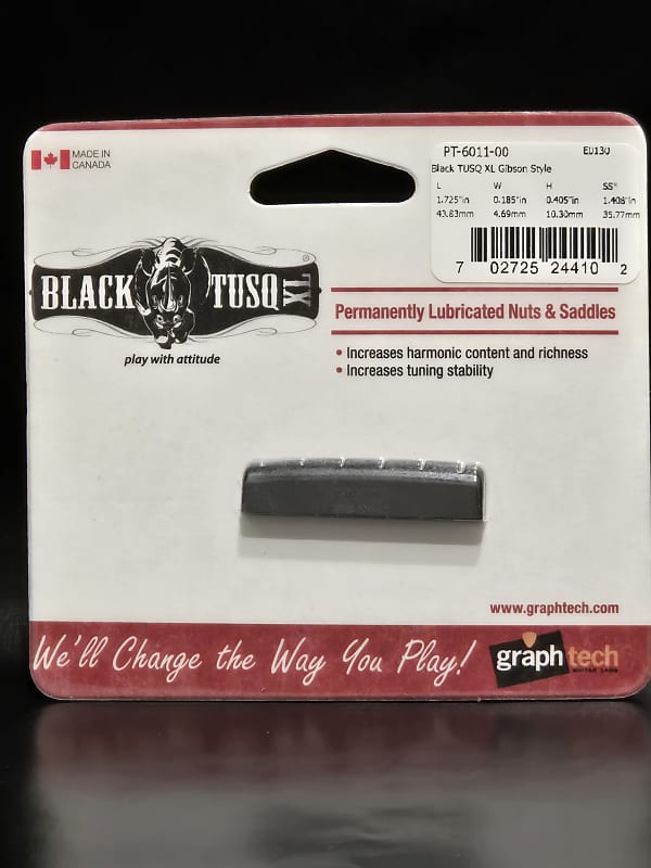 Graph Tech Model 6011-00 Nut Slotted L43.83mm (Select Material)