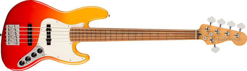 Fender Player Plus Jazz Bass® V, Pau Ferro Fingerboard, Tequila Sunrise