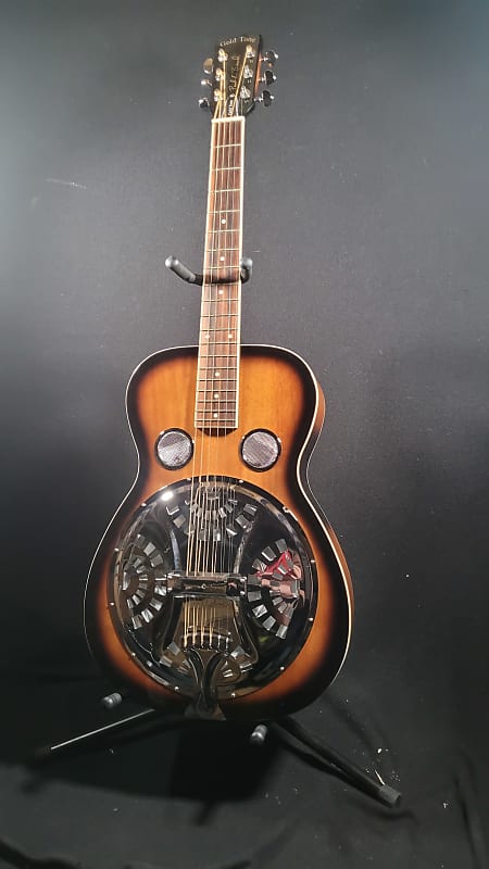 Gold Tone PBS Paul Beard Signature  Resonator