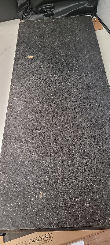 Silvertone Model 1448 Electric Guitar - Black Sparkle with Tube Amp Case with Built-in Speaker