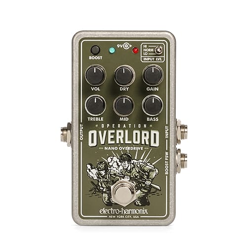 Electro-Haromix Nano Operation Overlord Guitar Effects Pedal
