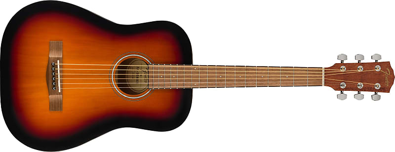 Fender 0971170103 FA-15 3/4 Scale Steel with Gig Bag, Walnut Fingerboard, Sunburst