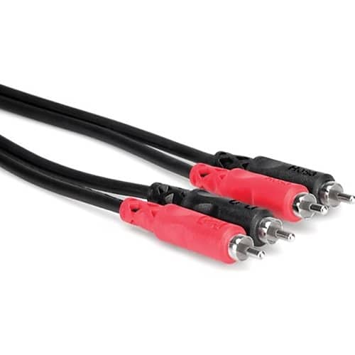 Hosa CRA-201,1M Male RCA x Same Dual Interconnect Cable