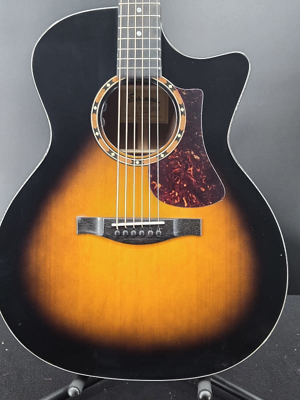 Eastman AC122-2CE-DLX-SB Acoustic Electric Guitar