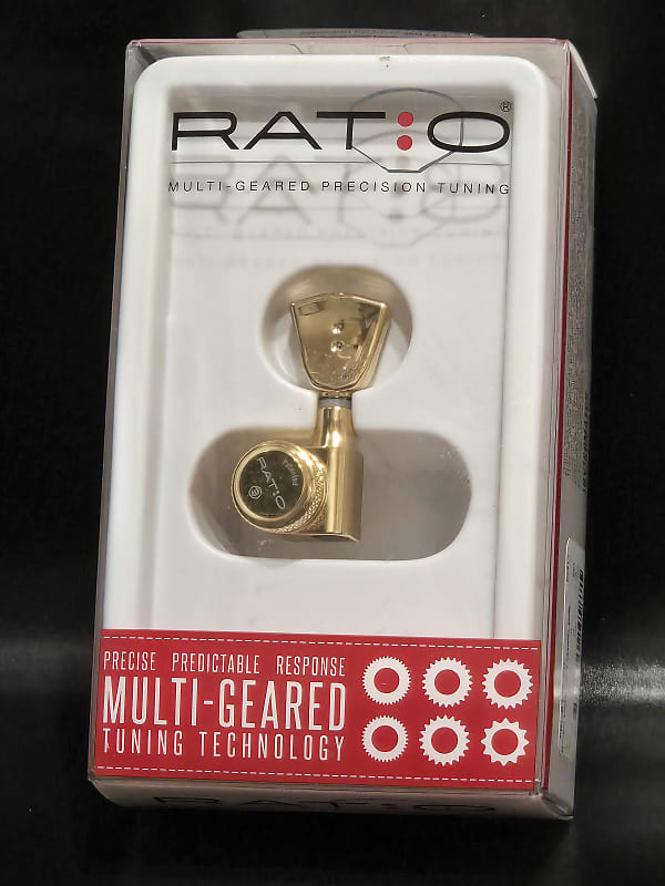 Graph Tech 3+3 Ratio Electric Locking Machine Heads (PRL-8341)