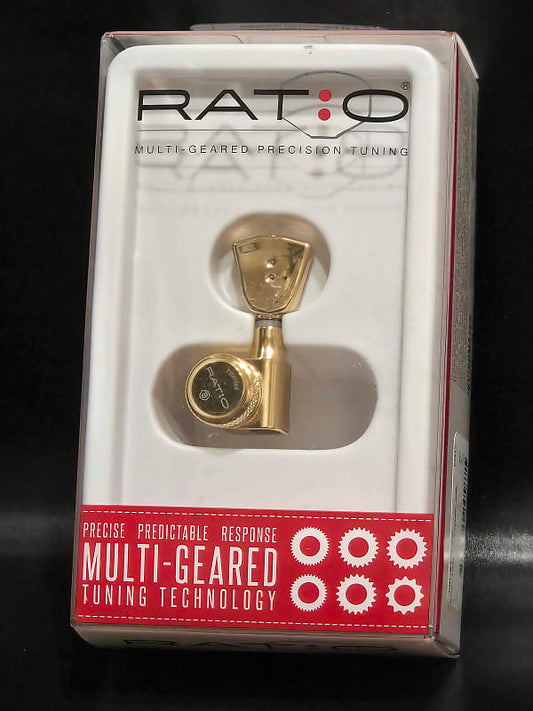 Graph Tech 3+3 Ratio Electric Locking Machine Heads (PRL-8341)