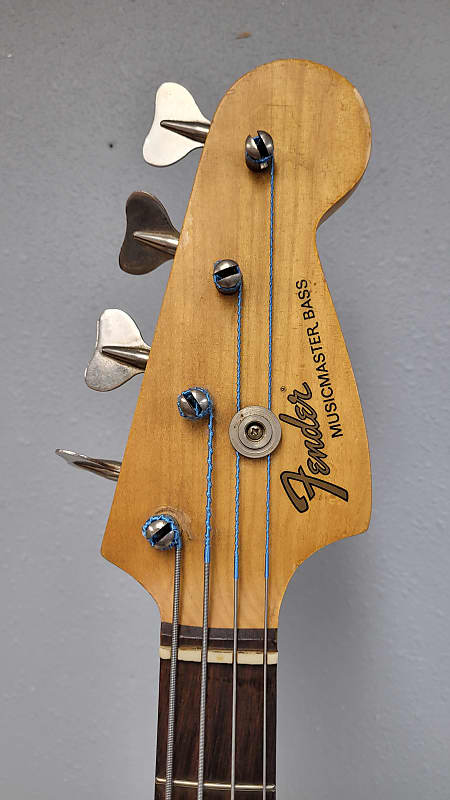 Fender Musicmaster 1975 Olympic White