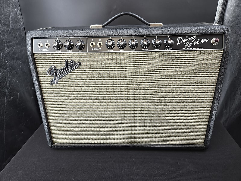 Fender '64 Custom Deluxe Reverb-Amp Hand- Wired  2-Channel 20-Watt 1x12"