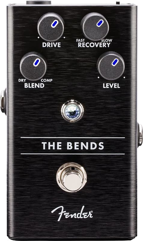 Fender The Bends Compressor Guitar Pedal - Black