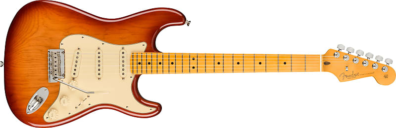 Fender  American Professional II Stratocaster®, Maple Fingerboard, Sienna Sunburst