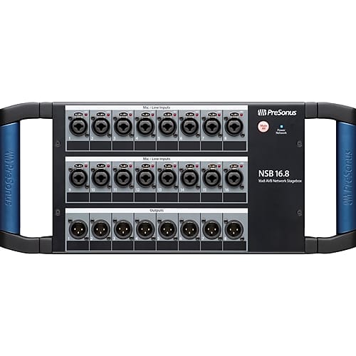 PreSonus® NSB 16.8 Networked Stage Box 16 Inputs x 8 Outputs