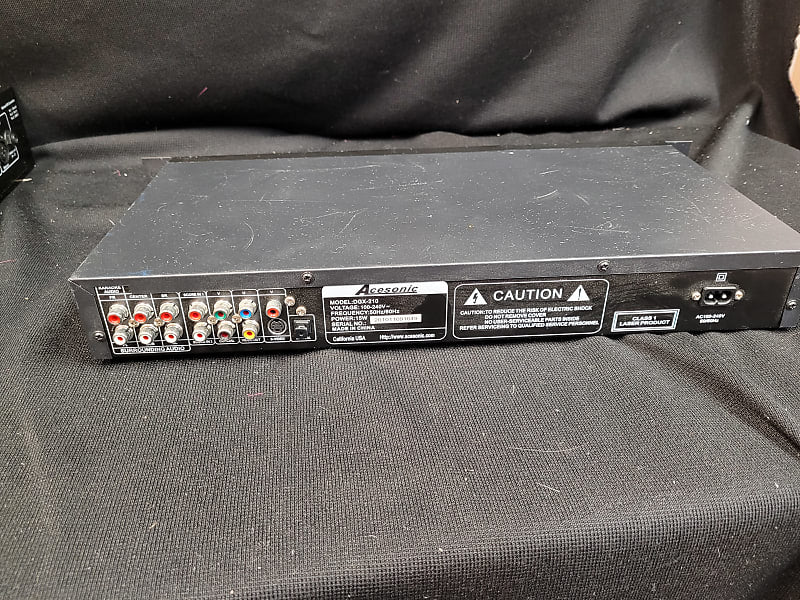 Acesonic DGX-210 Multi Format Karaoke Player & Recorder NO REMOTE