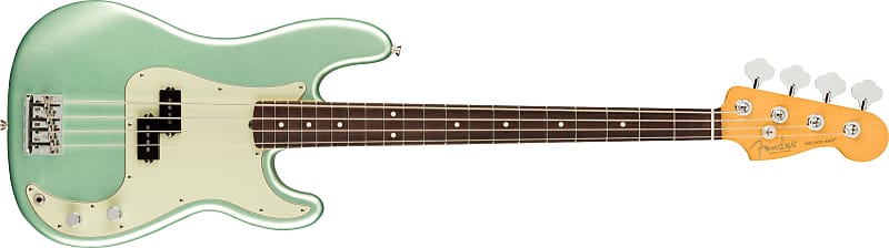 Fender American Professional II Precision Bass®, Rosewood Fingerboard, Mystic Surf Green