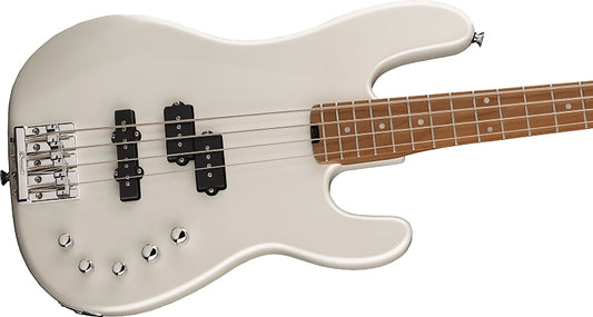 Charvel Pro-Mod San Dimas® Bass PJ IV, Caramelized Maple Fingerboard, Platinum Pearl