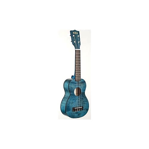 Kala KA SEMB 2006 Blue exotic Mahogany Soprano Ukulele