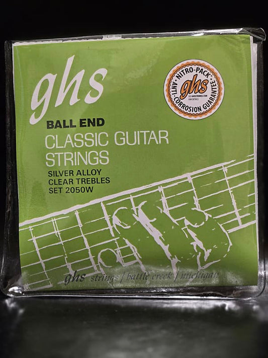 GHS 2050W Classical Guitar Ball End Strings