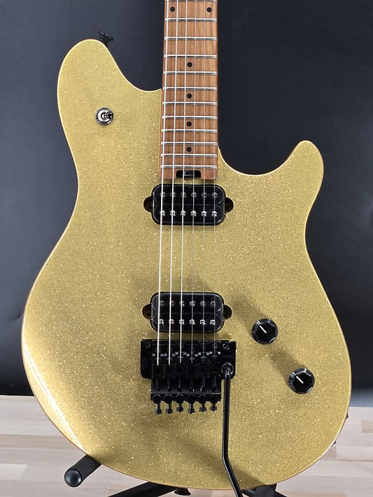 EVH Wolfgang® WG Standard SHOWROOM DEMO  Baked Maple Fingerboard, Gold Sparkle