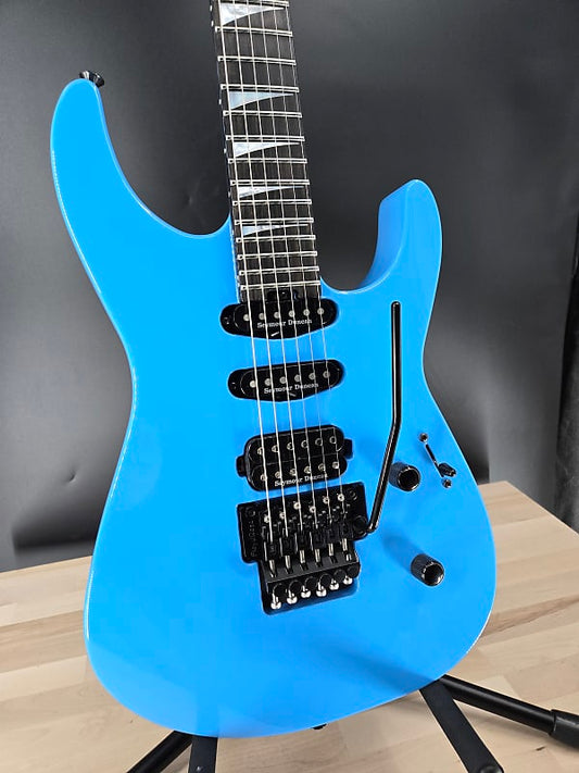 Jackson American Series Soloist™ SL3 SHOWROOM DEMO Ebony Fingerboard, Riviera Blue