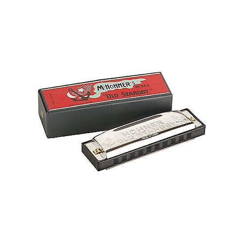 Hohner 34B-BX-A Old Standby Harmonica, A