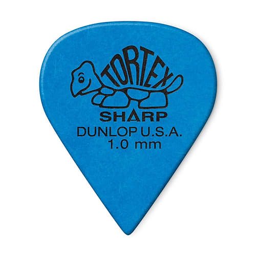 Dunlop 412P1.0 Tortex Sharp Standard 12PK