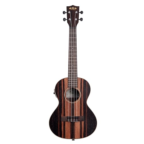 Kala Striped Ebony Tenor Ukulele w/ EQ