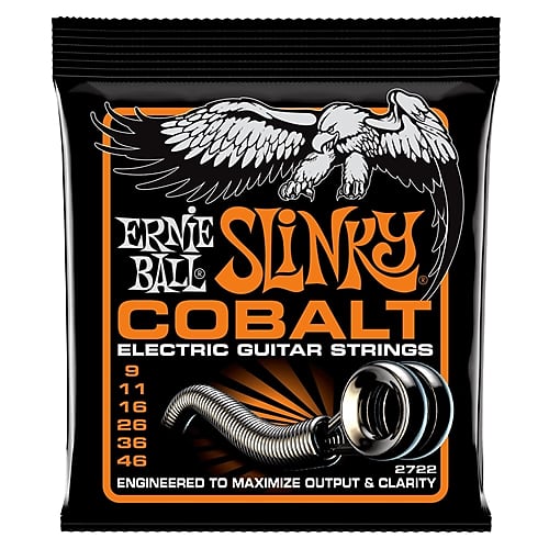 Ernie Ball 2722 Cobalt Hybrid Slinky Electric Guitar Strings