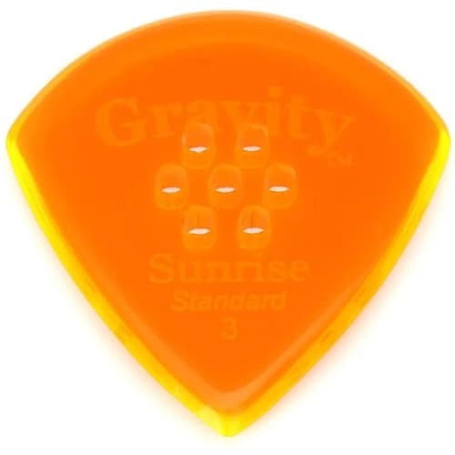 Gravity Picks Sunrise - Standard, 3mm, Multi-hole