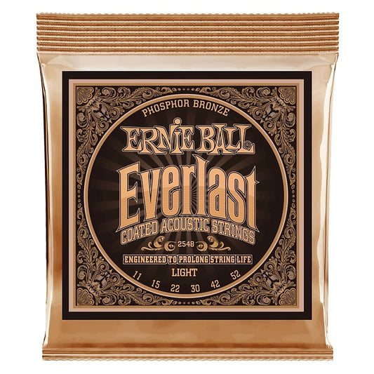 Ernie Ball P02548 Everlast Phos
Bronze Acoustic Guitar Strings, .011 - .052