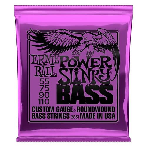 Ernie Ball 2831 Power Slinky Bass Custom Guage Roundwound (.055-.110)