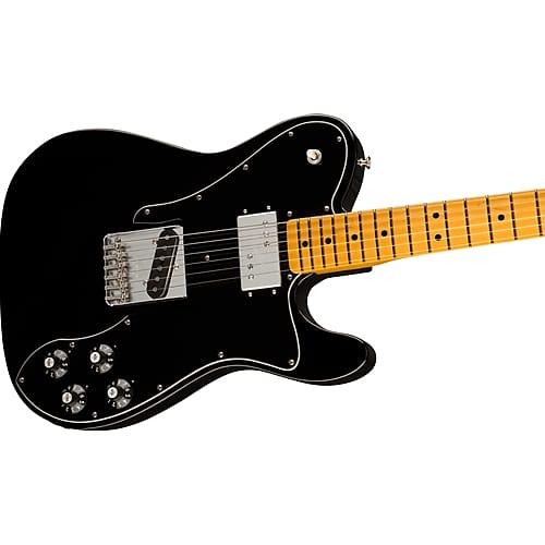 Fender American Vintage II 1977 Telecaster® Custom, Maple Fingerboard, Black