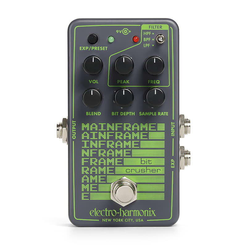 Electro-Harmonix Mainframe Bit Crusher Pedal