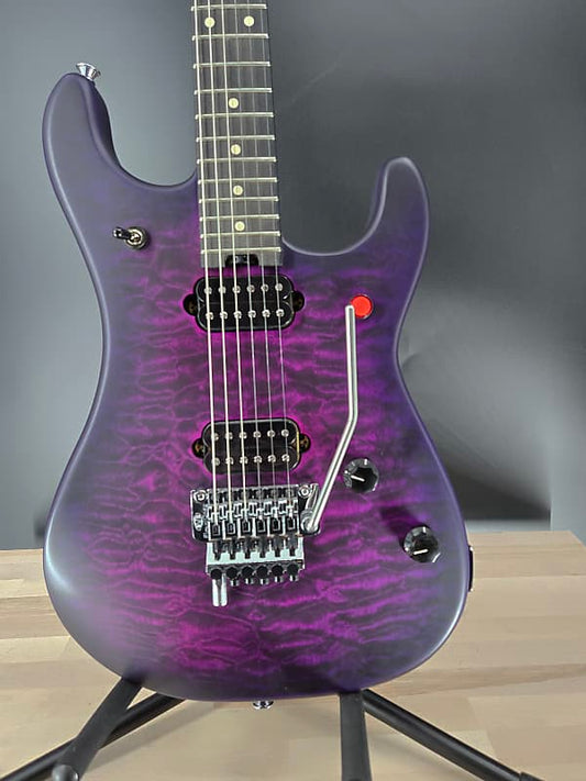 EVH 5150® Series Deluxe QM SHOWROOM DEMO Ebony Fingerboard, Purple Daze