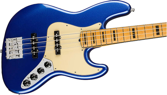 Fender American Ultra Jazz Bass®, Maple Fingerboard, Cobra Blue